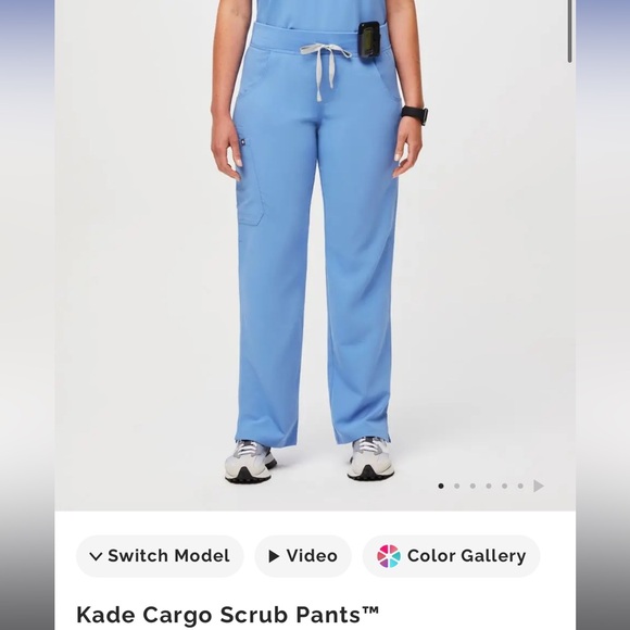 FIGS Kade Cargo Scrub Pants Medium/Tall - Picture 1 of 8